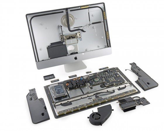 reparación de gráfica imac