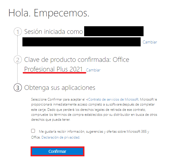 Descargar activar Office 2021 Profesional Plus