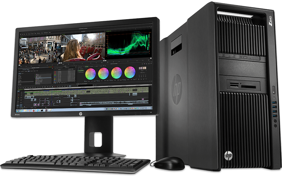 WorkStations de Render After Effects y DaVinci workstation windows para editar video adobe premiere da vinci