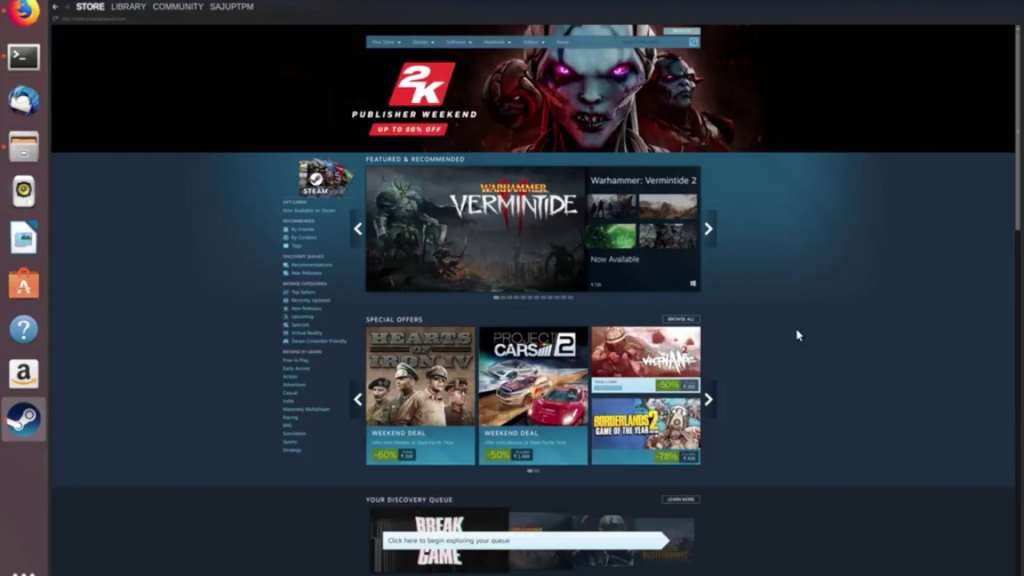 linux gaming videojuegos en ubuntu