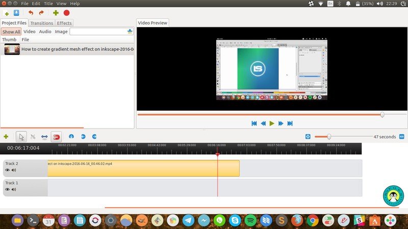 ubuntu editor de video ordenador con ubuntu