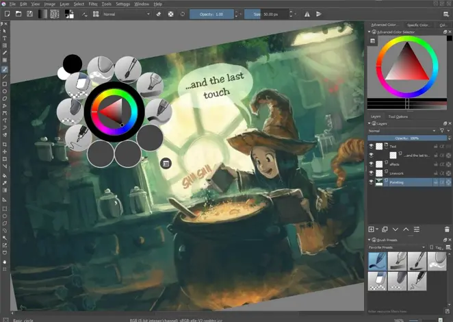 descargar krita descargar programa photoshop gratuito alternativa photoshop