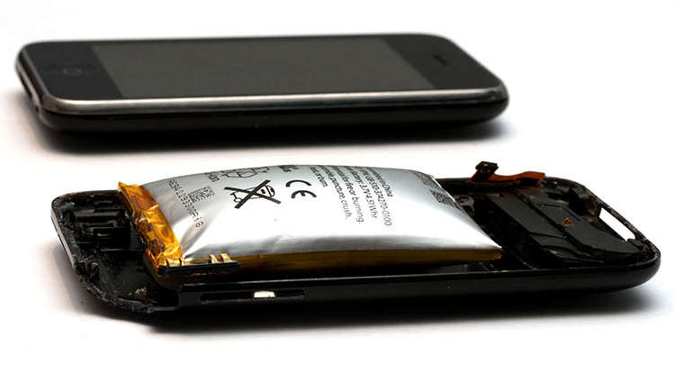reparar batería hinchada iphone