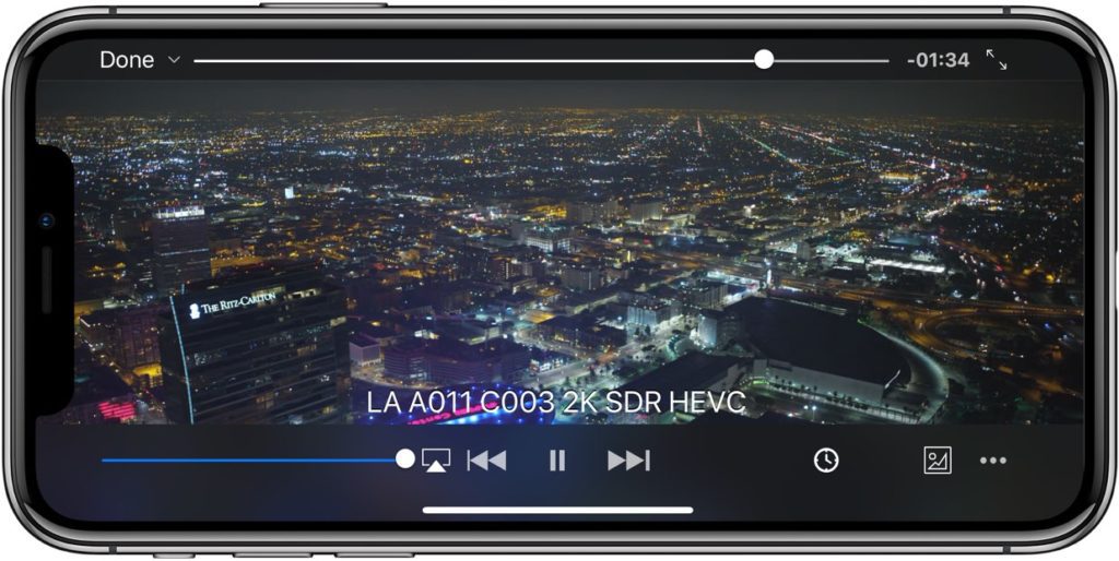 como usar el reproductor de video de iphone