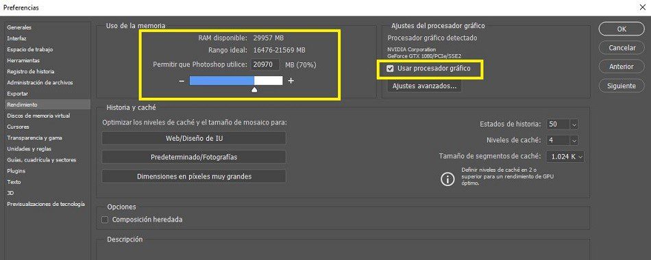 photoshop lento solucion