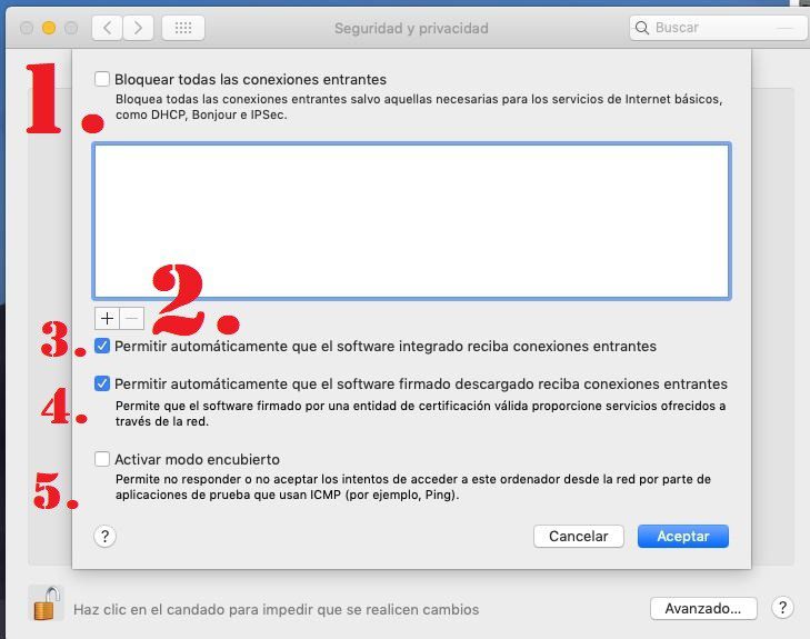 firewall de mac tutorial