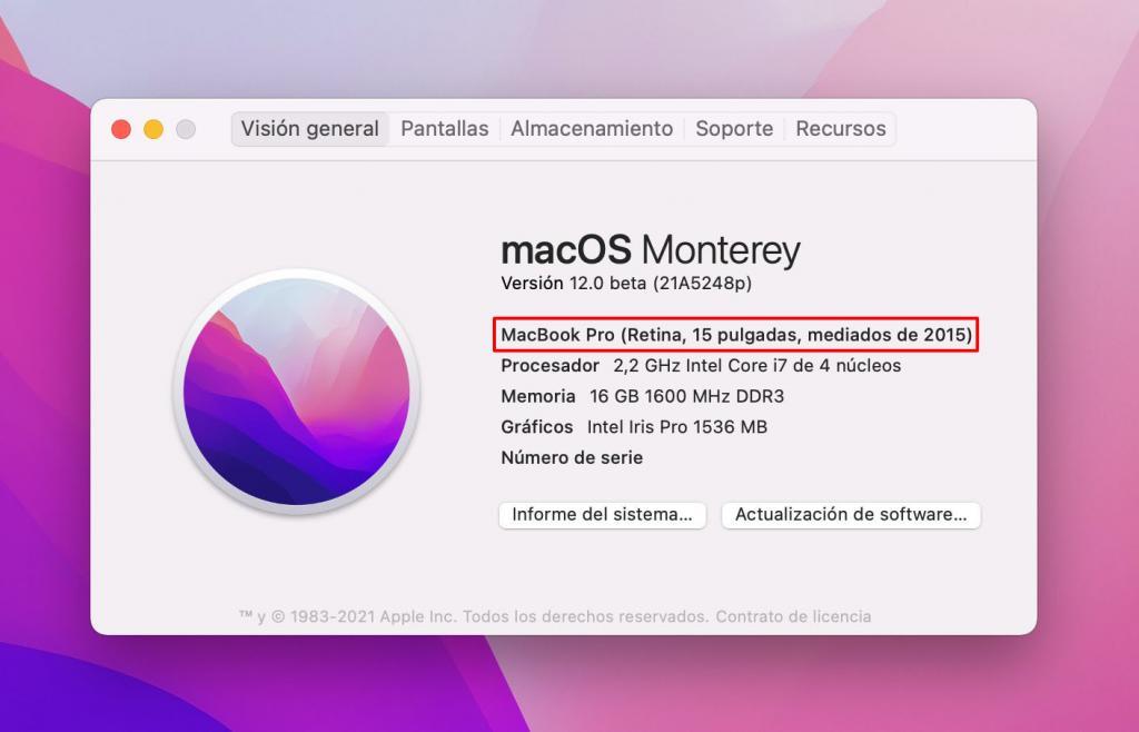 mac compatibles con monterey