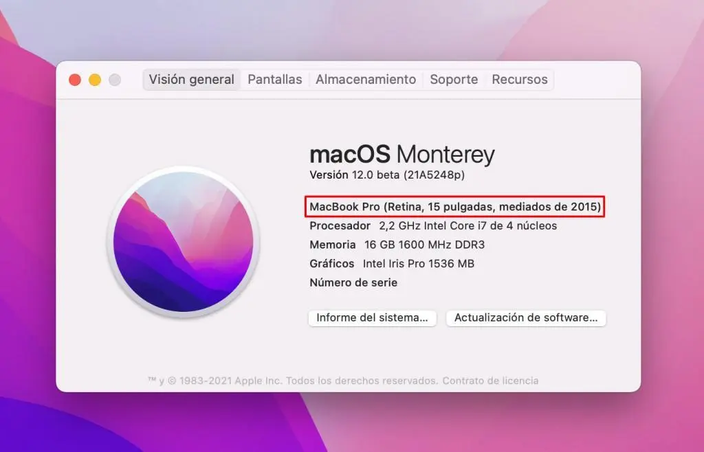 mac compatibles con monterey