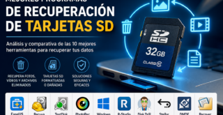 Top 10 mejores programas para recuperación de tarjetas SD
